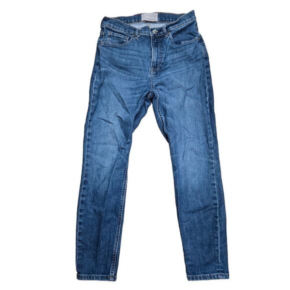 Everlane High Rise Skinny Ankle Jeans 28 Blue - Picture 1 of 7